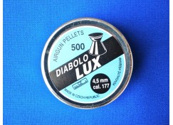Diabolky LUX olověné ráže 4,5mm 500ks (Kovohutě Příbram)